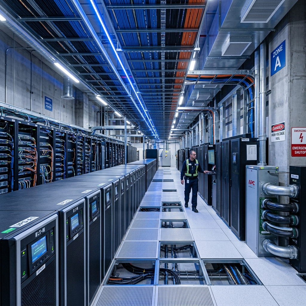 Mission-critical power infrastructure facility